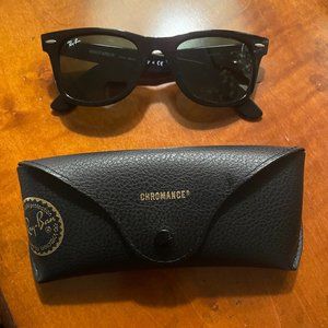 Ray Ban Classic Black Wayfarer Sunglasses